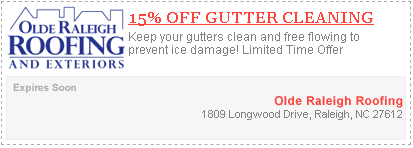 15% Off Gutter Cleaning