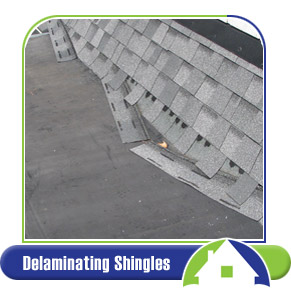 Delaminated Shingles